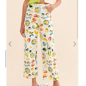 Lisa Says Gah Robin Jean Womens 6 Sardines Crawfish Italian Summer Chic Fun